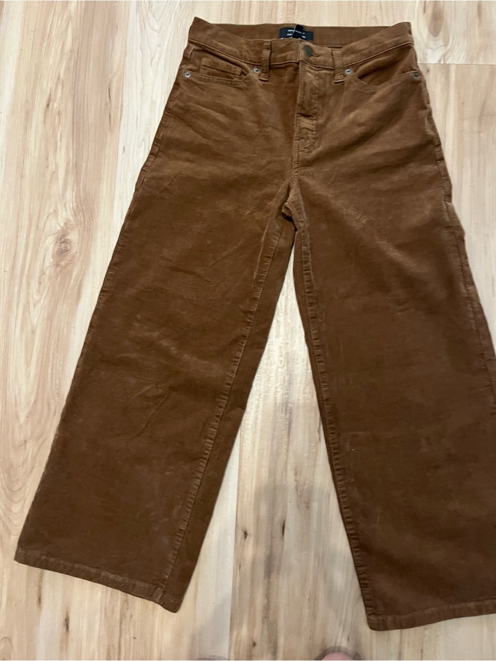 Banana Republic ULTRA-HIGH RISE WIDE-LEG CORDUROY PANT 6P